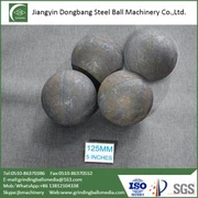 125mm Forged Grinding Ball for Iron Ore Mine