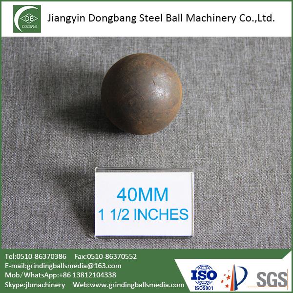Steel Ball For Silver Ore Mine
